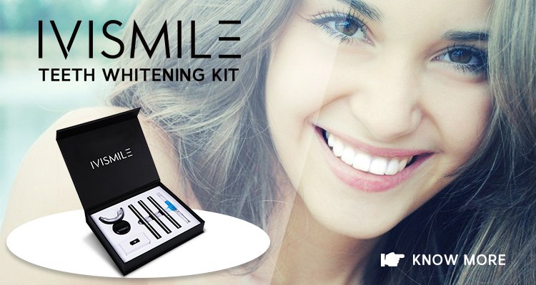 Set pentru albirea dintilor, IVISMILE VIP, aparat profesional cu LED, creioane cu gel pentru albire, gutiera, Negru - imagine 5