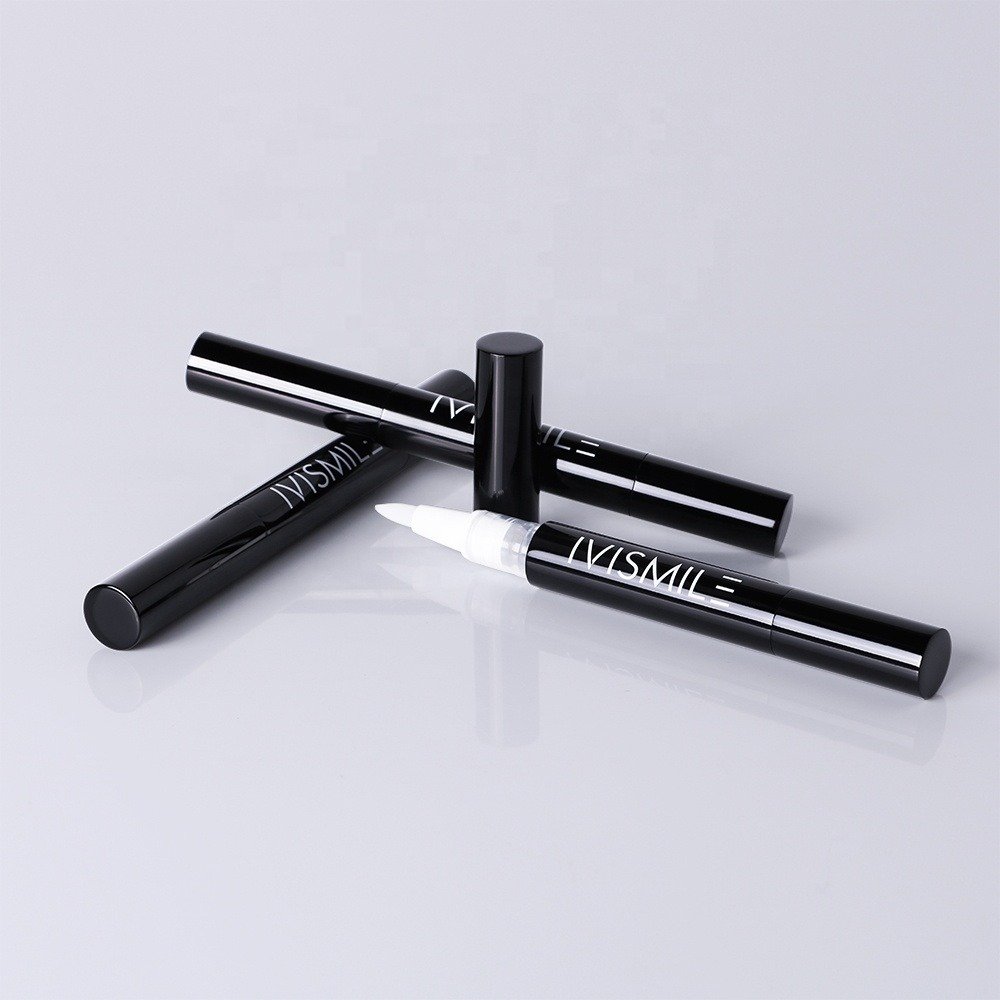 Set pentru albirea dintilor, IVISMILE VIP, aparat profesional cu LED, creioane cu gel pentru albire, gutiera, Negru - imagine 7